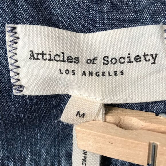 Articles of Society Denim Chambray Shirt - Picture 4 of 6